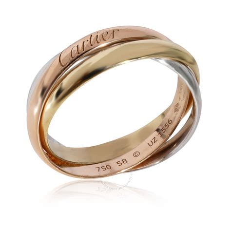 cartier matching rings|pre owned cartier trinity ring.